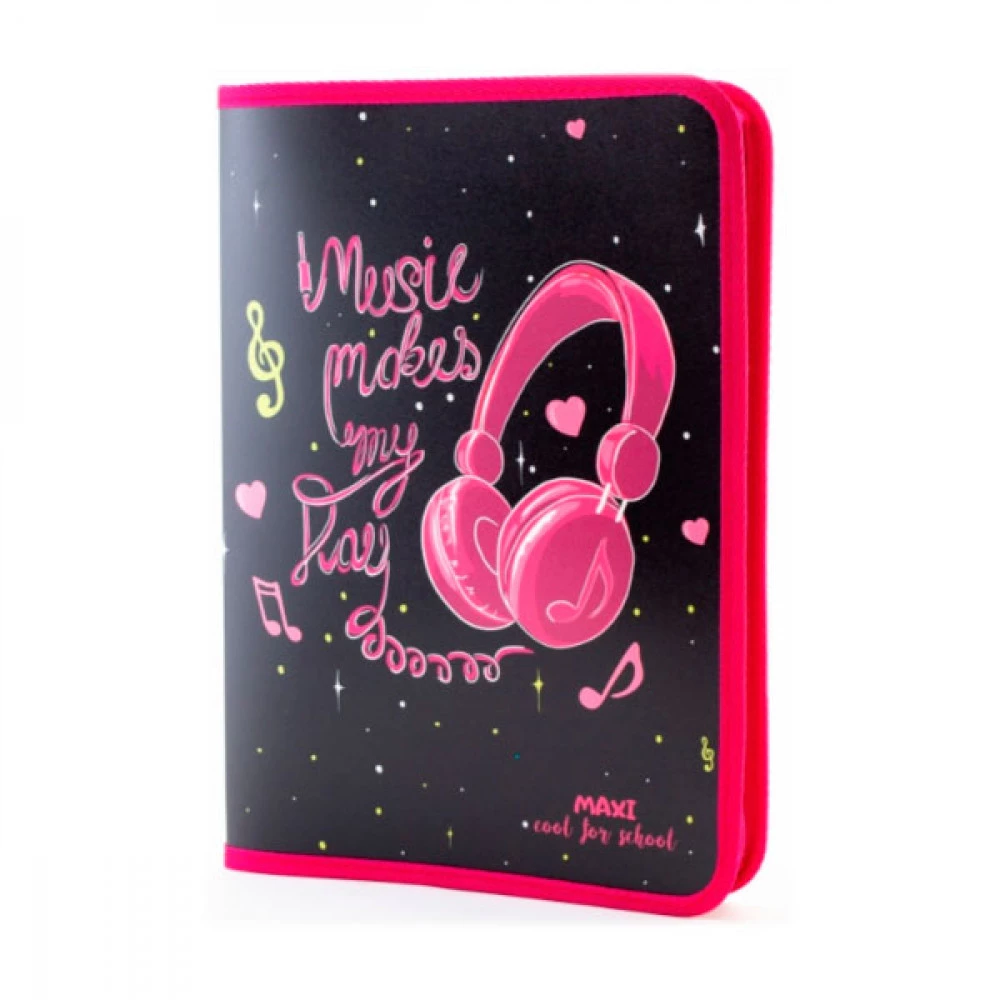 Папка пластикова А4 MAXI MX32019 на блискавці
