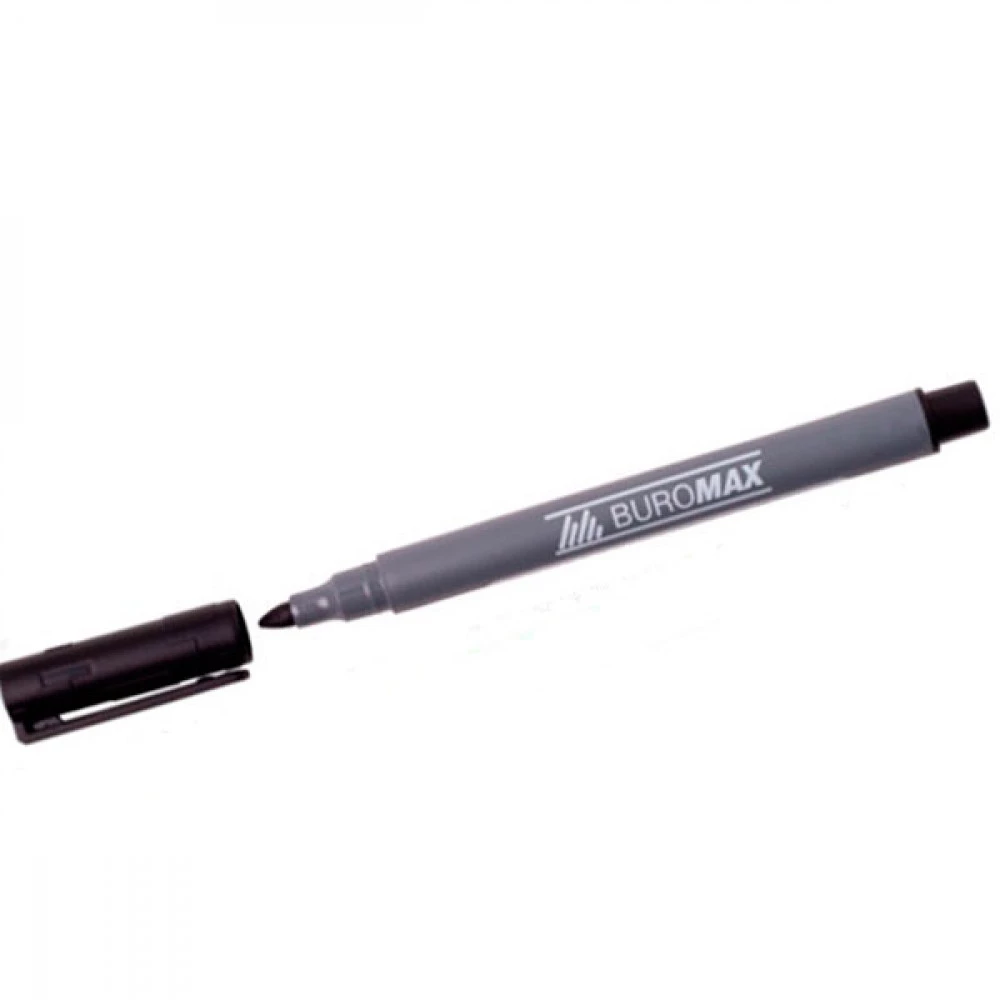 Маркер BuroMAX/Jobmax BM8706-01 2 мм чорний перманентний