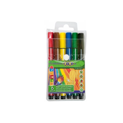 Фломастери "ZiBi" ZB.2806 JUMBO 6 кольорів