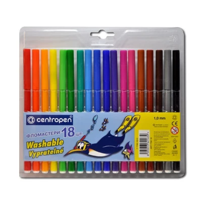 Фломастери 18 кол Centropen 7790/18 ТП