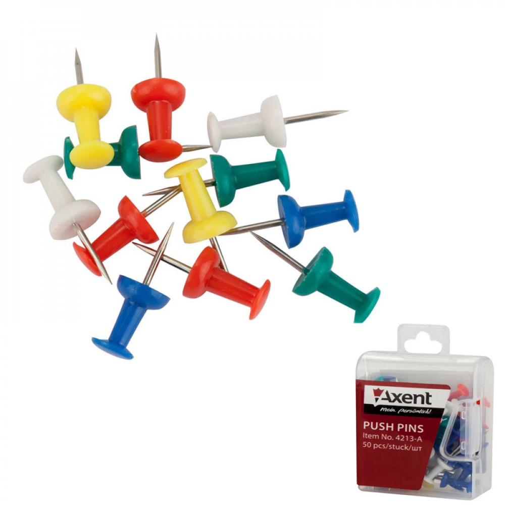 Кнопки-гвоздик "Axent" 4213 (50 шт)