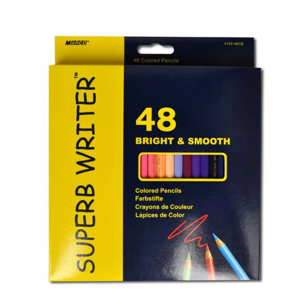 Олівці кольорові "Marco" 4100 48 кольорів