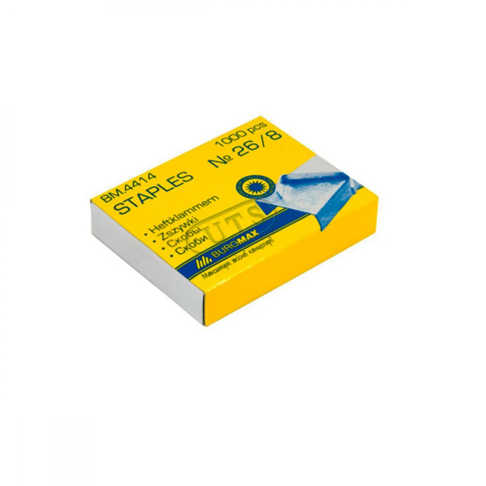 Скоби №26/8 BuroMAX 4414 Люкс