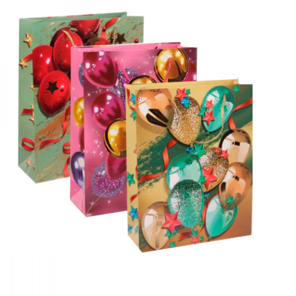 Пакет подарунковий 18х23х8см 3123-6586 Mix