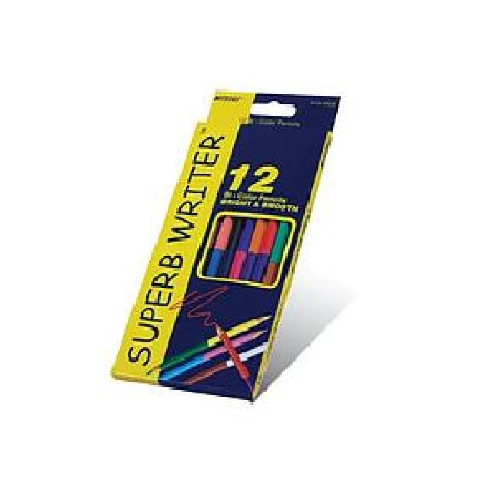 Олівці кольорові "Marco" 4110 двосторонні12 шт 24 кольори