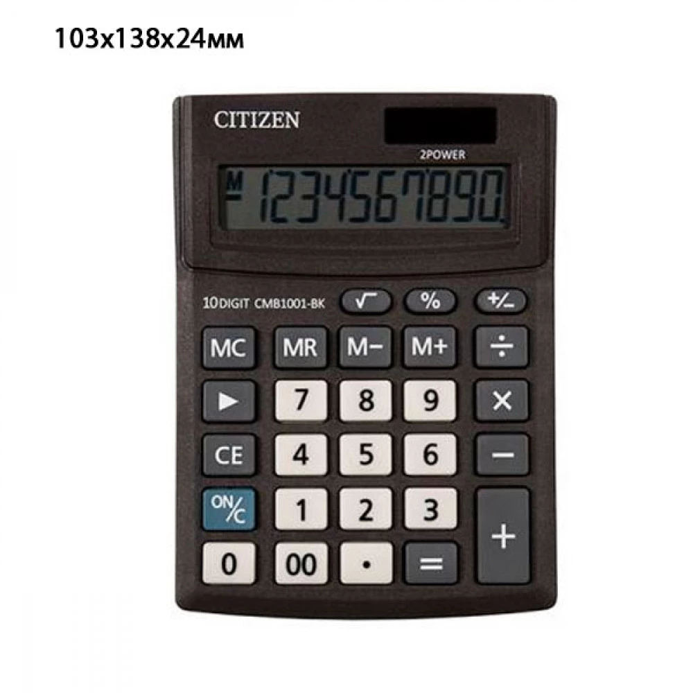 Калькулятор "Citizen" CMB-1001 BK 10-розрядний чорний