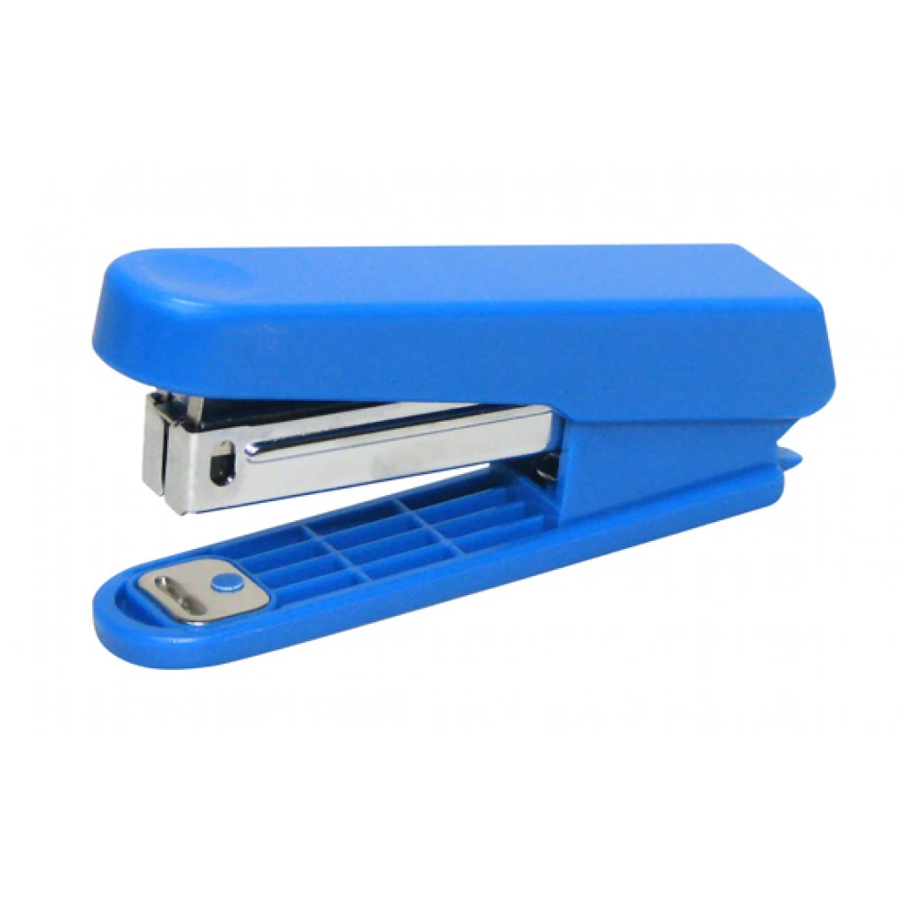 Степлер №10 "BuroMAX" 4101-02 (10 аркушів) синій