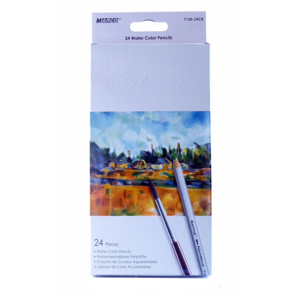 Олівці кольорові "Marco" 7120 акварельні 24 кольори