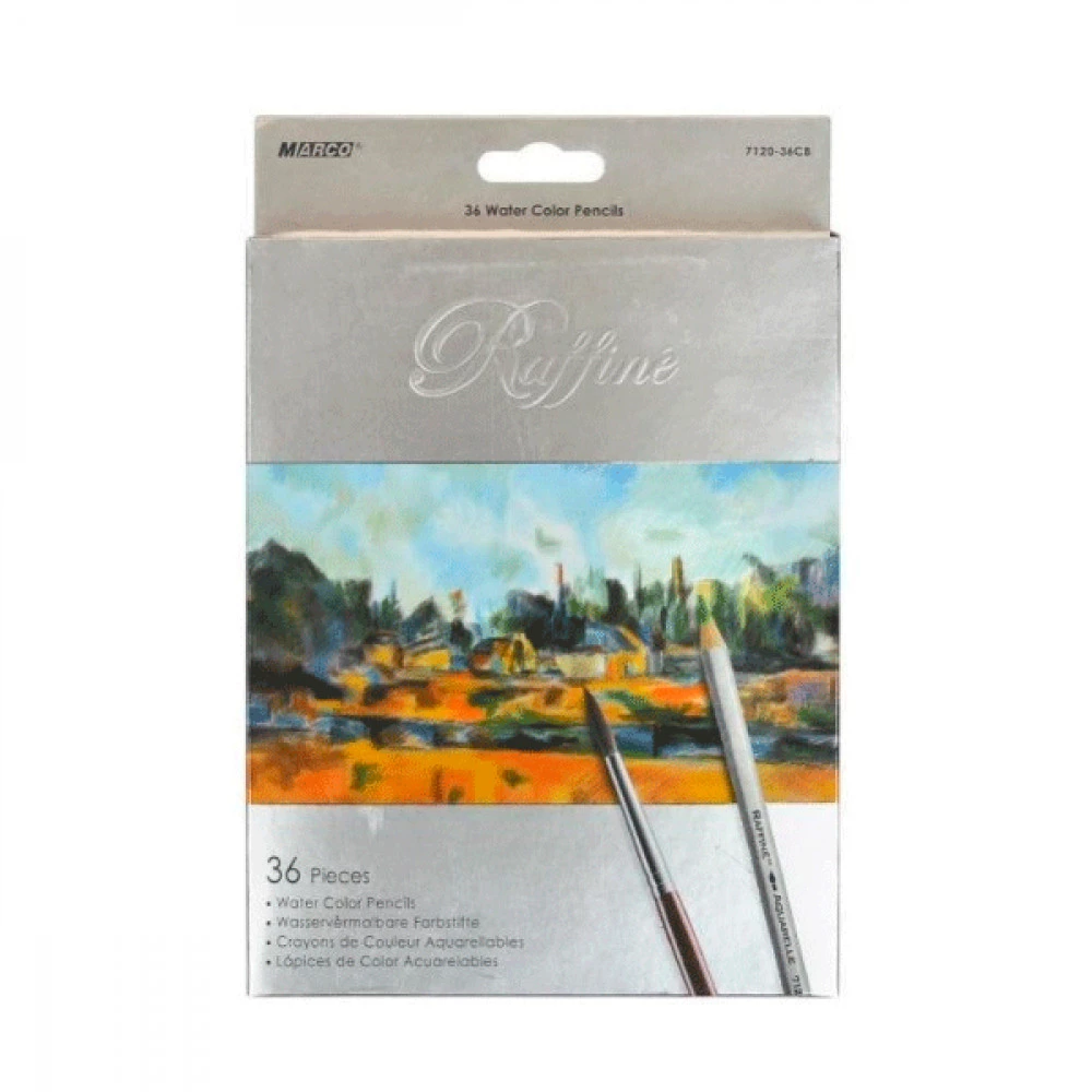 Олівці акварельні "Marco" 7120 36 кольорів
