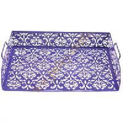 Лоток горизонтальні "BuroMAX" ВМ6253-07 "Barocco" металевий фіолетовий