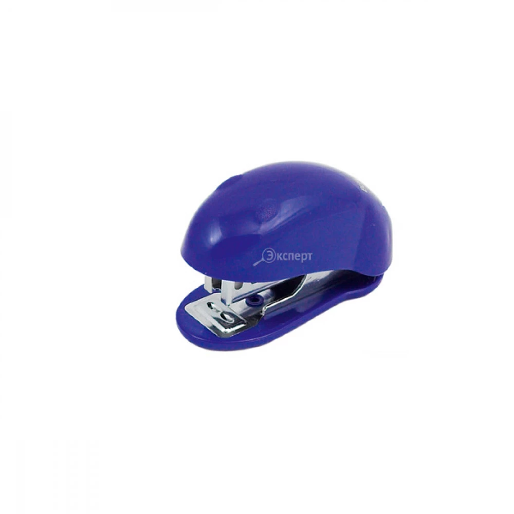 Степлер №10 BuroMAX 4126-02 (12 аркушів) міні синій