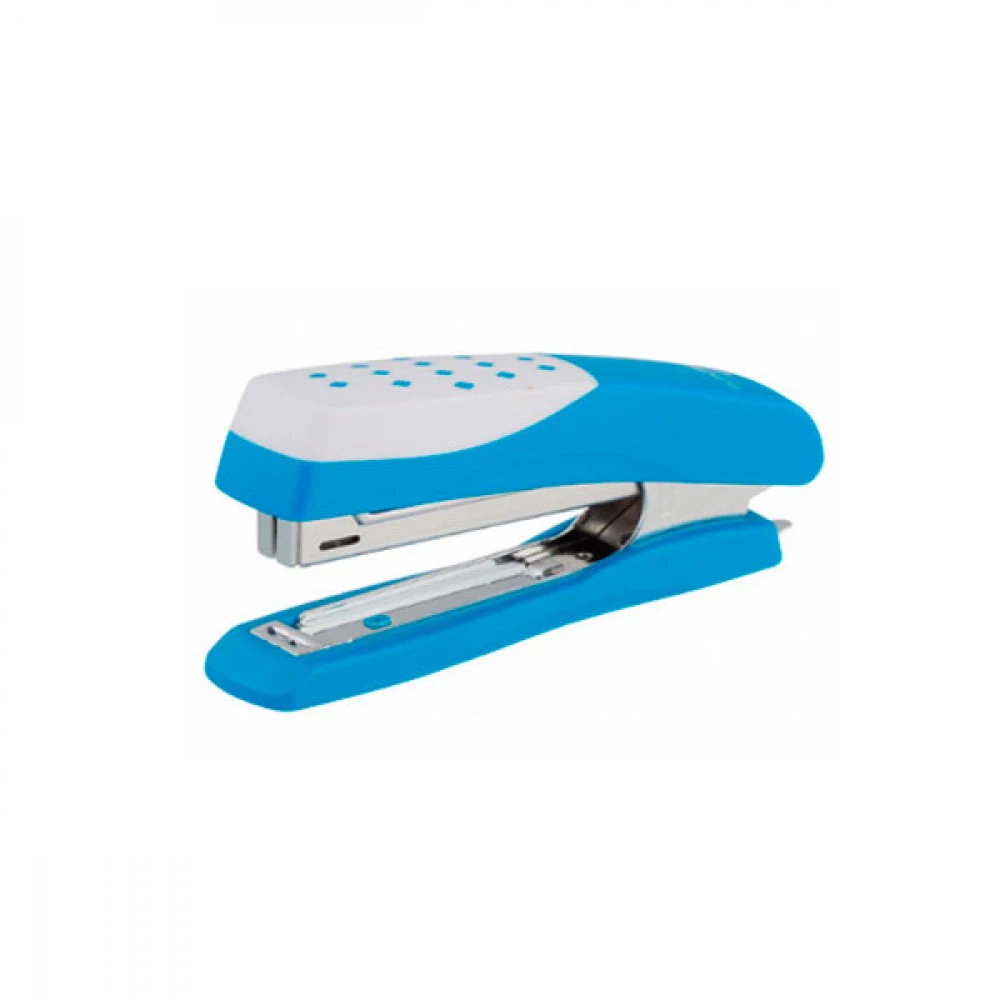 Степлер №10 BuroMAX 4131-14 (12 аркушів) блакитний