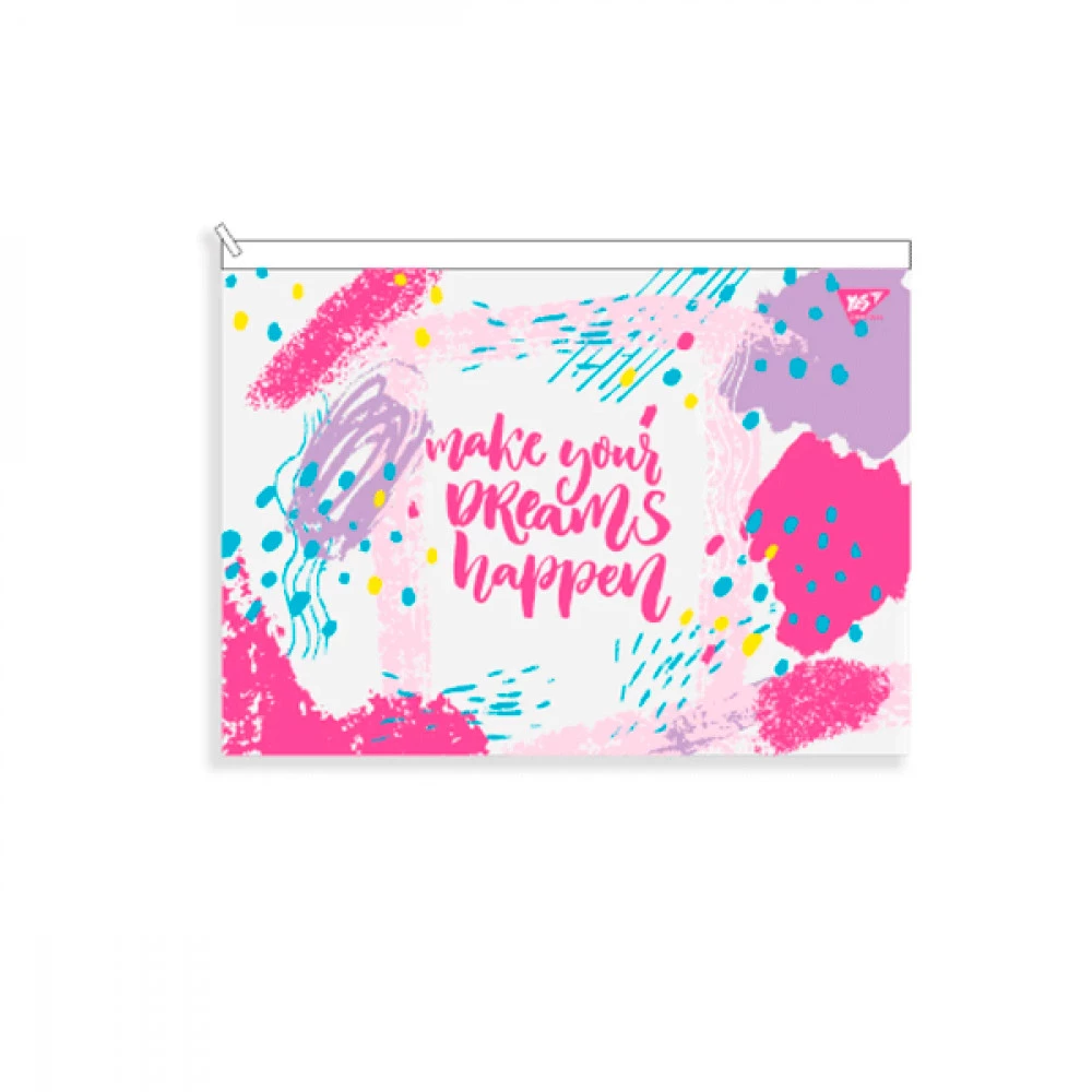 Папка-конверт пластикова на блискавці B5 "YES" 491761 Hotch Potch