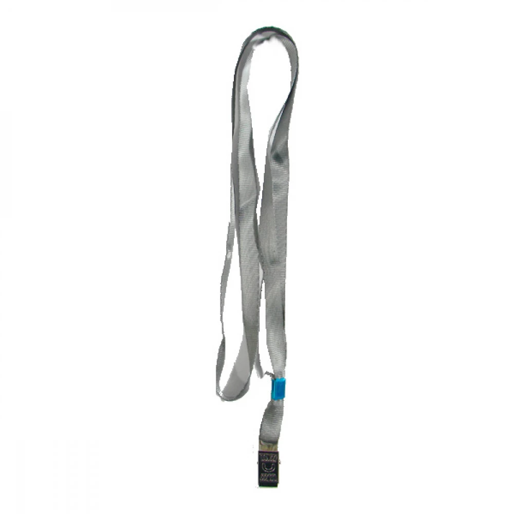 Шнурок для бейджа з металевим кліпом Axent 4532-03 сірий