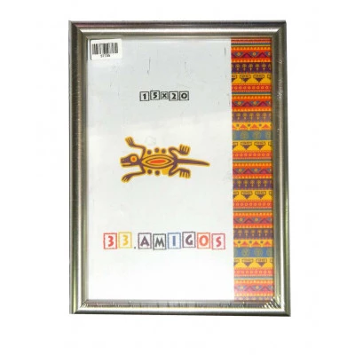 Рамка для фото 15 х 20 (15 мм) срібло