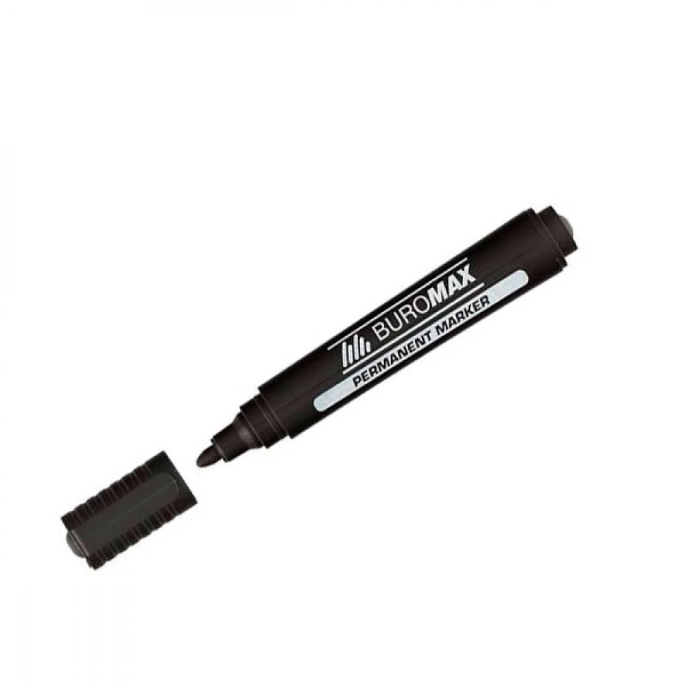 Маркер BuroMAX BM8700-01 перманентний 2-4мм чорний