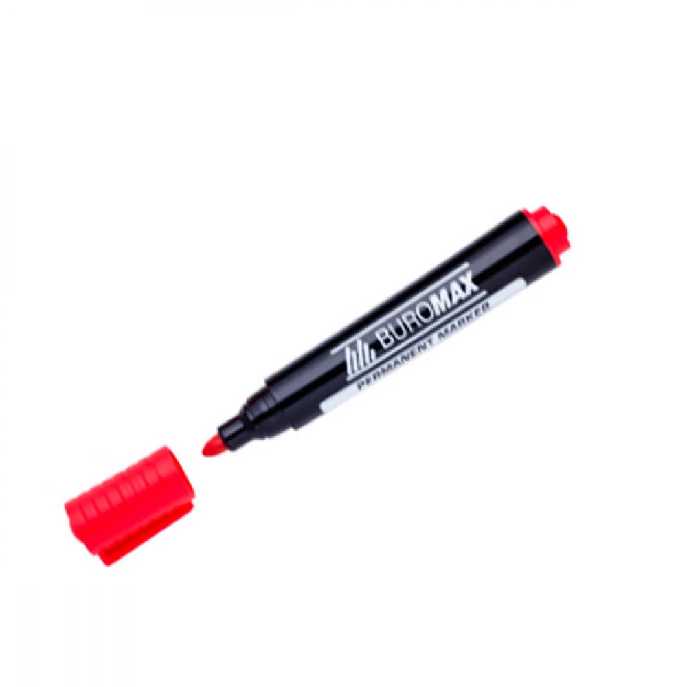 Маркер BuroMAX BM8700-05 перманентний 2-4мм червоний