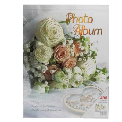 Фотоальбом 10х15см 400 фото 27,5х33,5см Весілля 9655 у футлярі