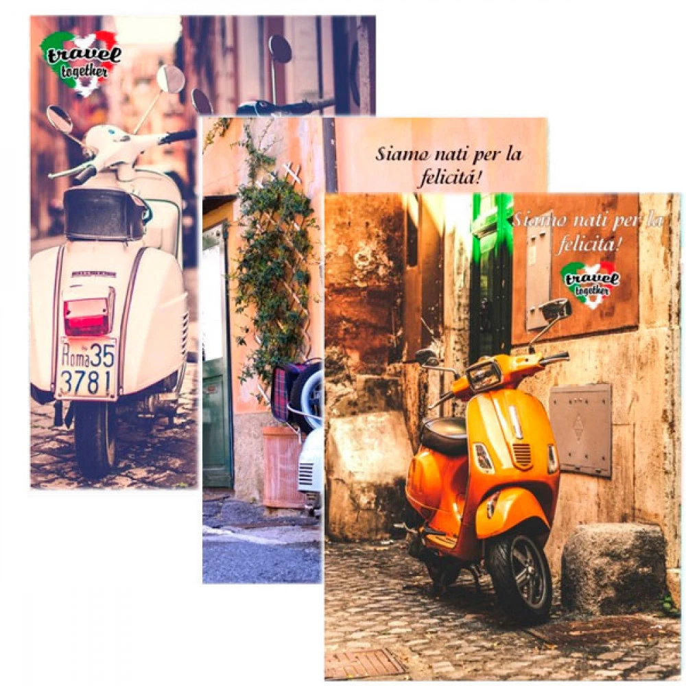 Зошит офісний А4 96л # 4А896-04 на скобі офсет