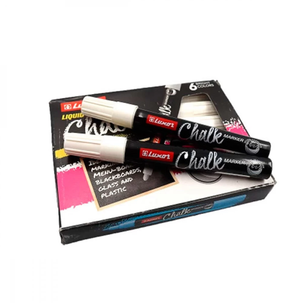 Маркер Luxor Chaik 3044 крейдяний білий