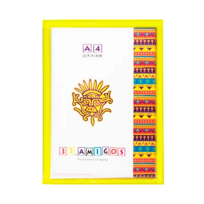 Рамка для фото 21 х 30 (15 мм) жовта