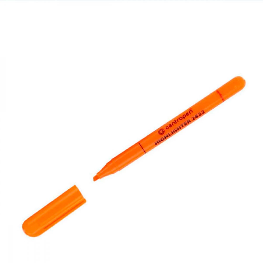 Маркер "Centropen" 2822 Fax оранжевий 1-3 мм