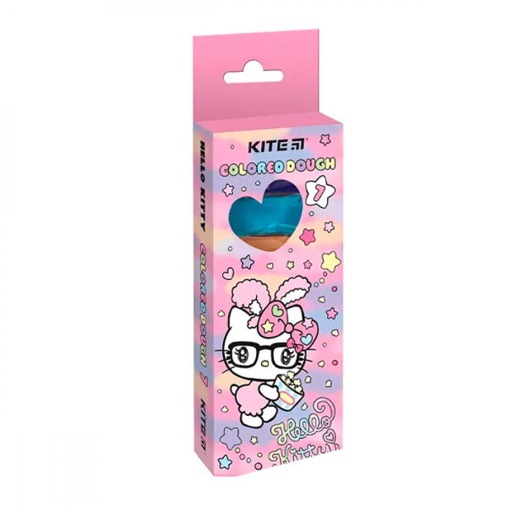Тісто для ліплення Kite НК23-136 Hello Kitty 7 кольорів