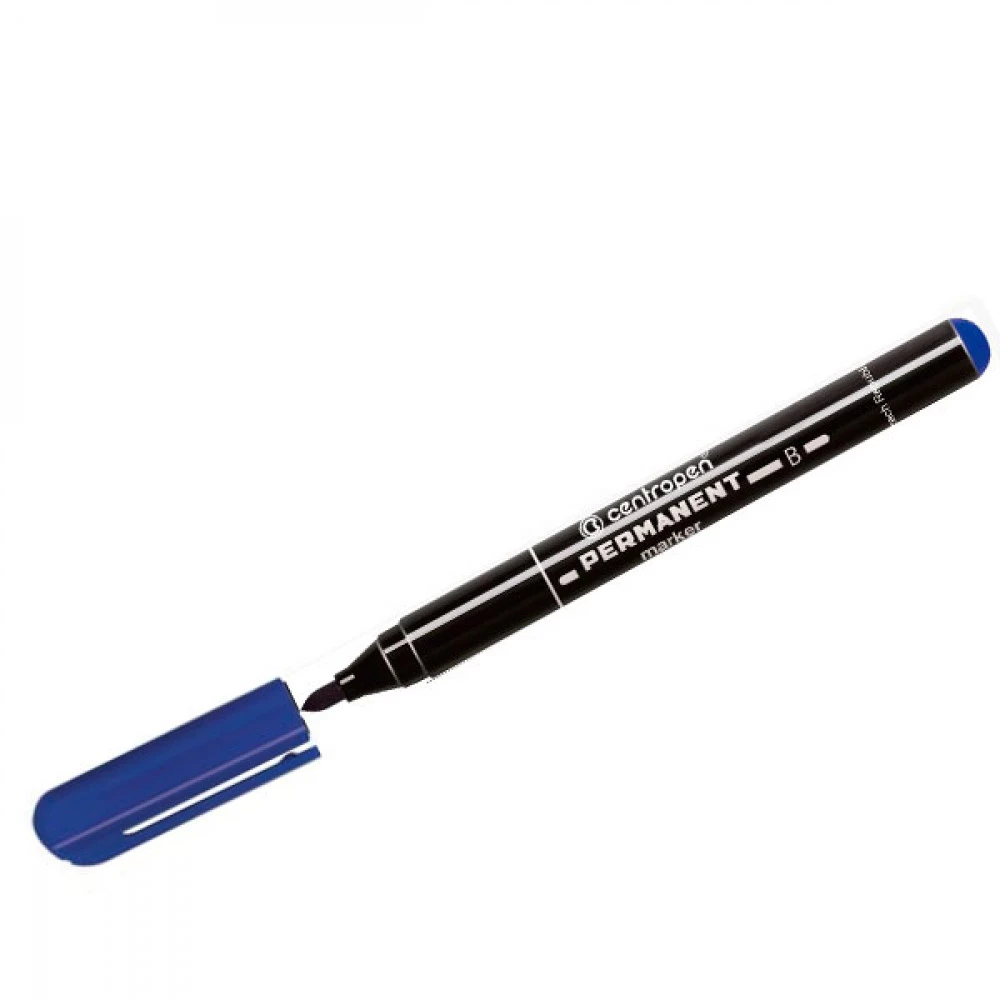 Маркер "Centropen" 2846 перманентний синій 1 мм