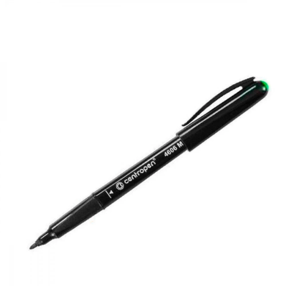 Маркер "Centropen" 4606 CD-Pen зелений 1 мм