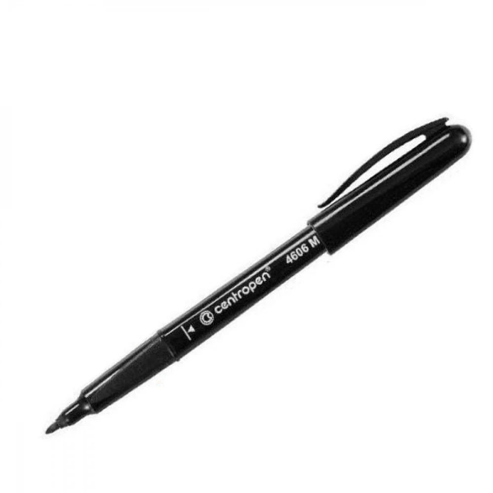 Маркер "Centropen" 4606 CD-Pen чорний 1 мм