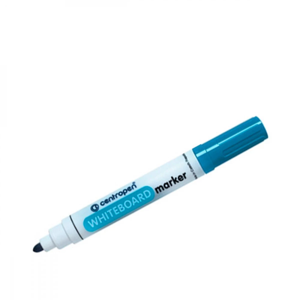 Маркер Centropen 8559 для дошки круглий блакитний