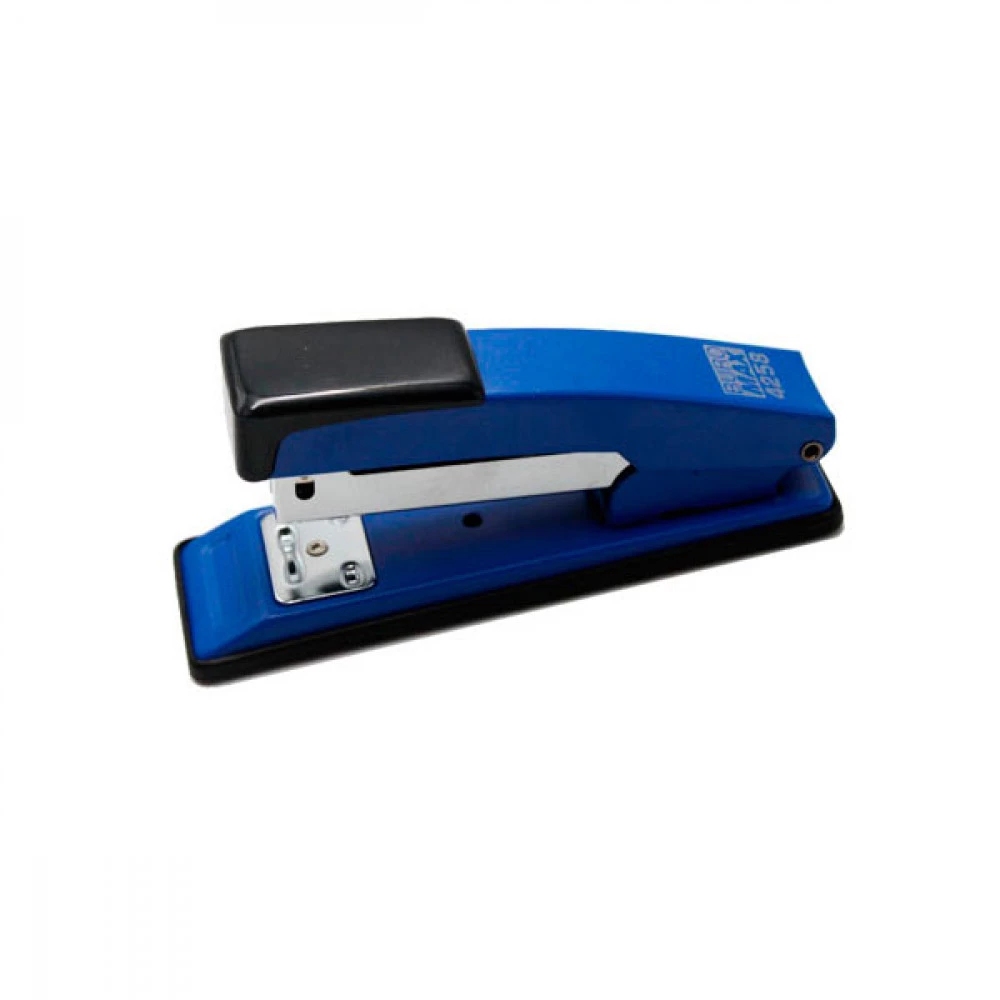 Степлер №24 BuroMAX 4258-02 (20 листів) металевий синій