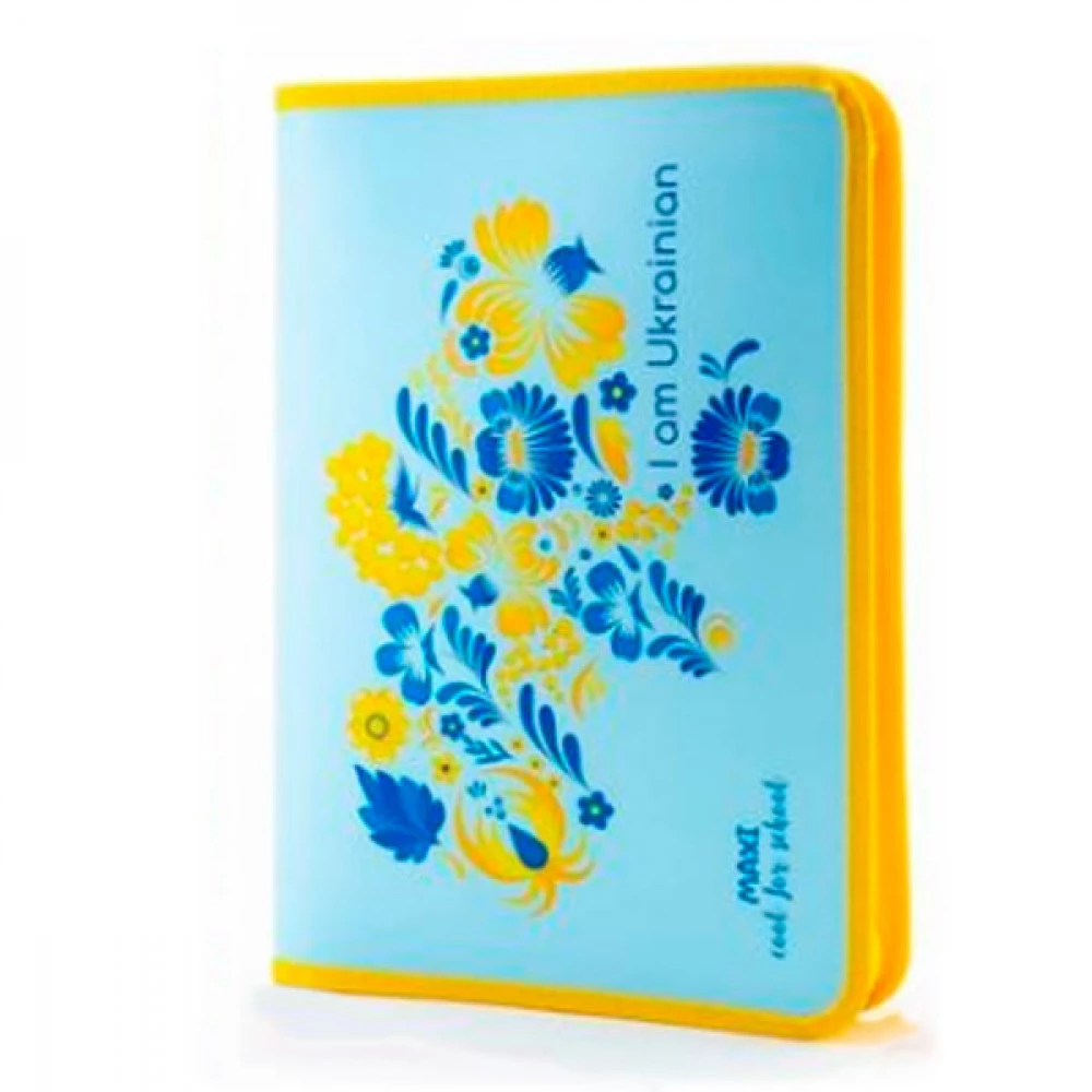 Папка пластикова А4 MAXI MX32027 на блискавці