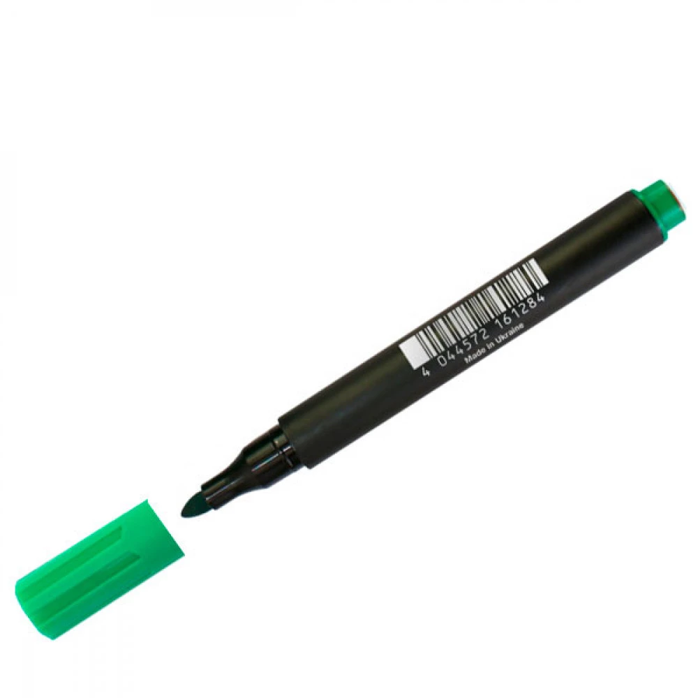 Маркер Optima O16128 2-3 мм перманентний зелений