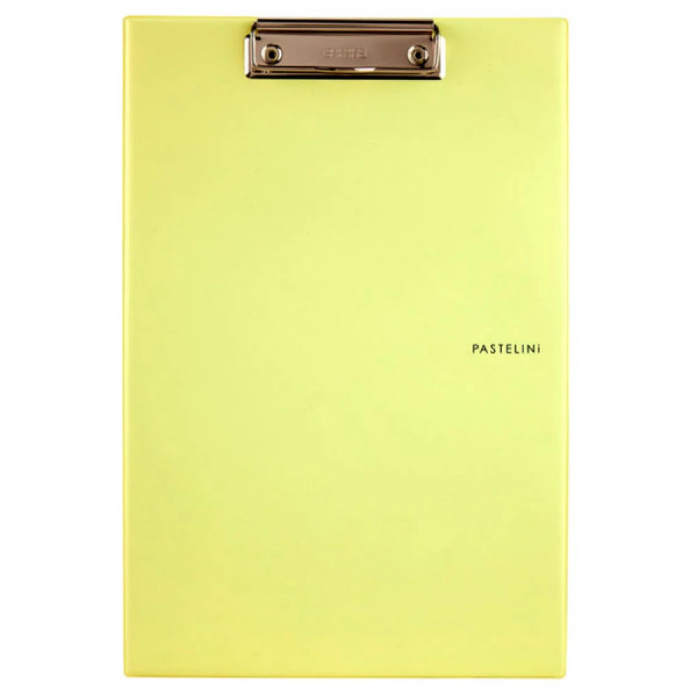 Дошка з кліпсою А4 "Axent" 2512-26 "Pastelini" жовта
