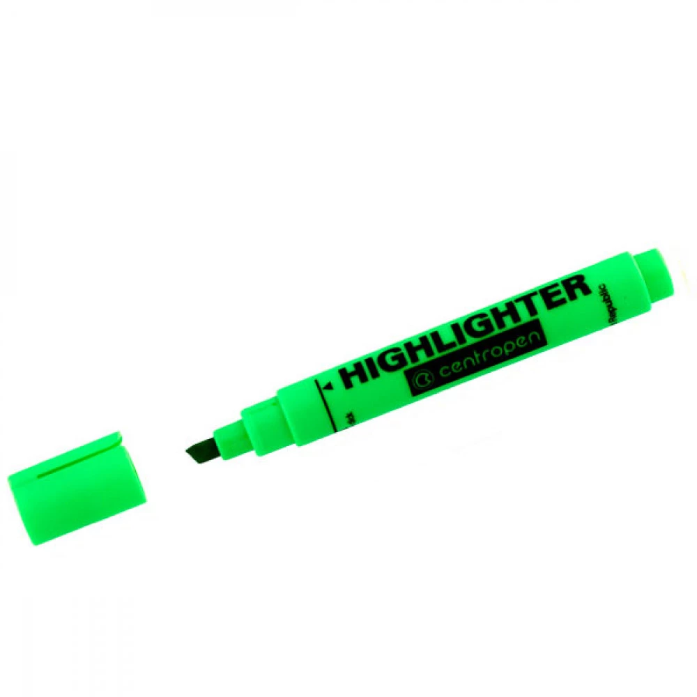 Маркер Centropen 8852 Fax текстовий 1-4,6 мм зелений