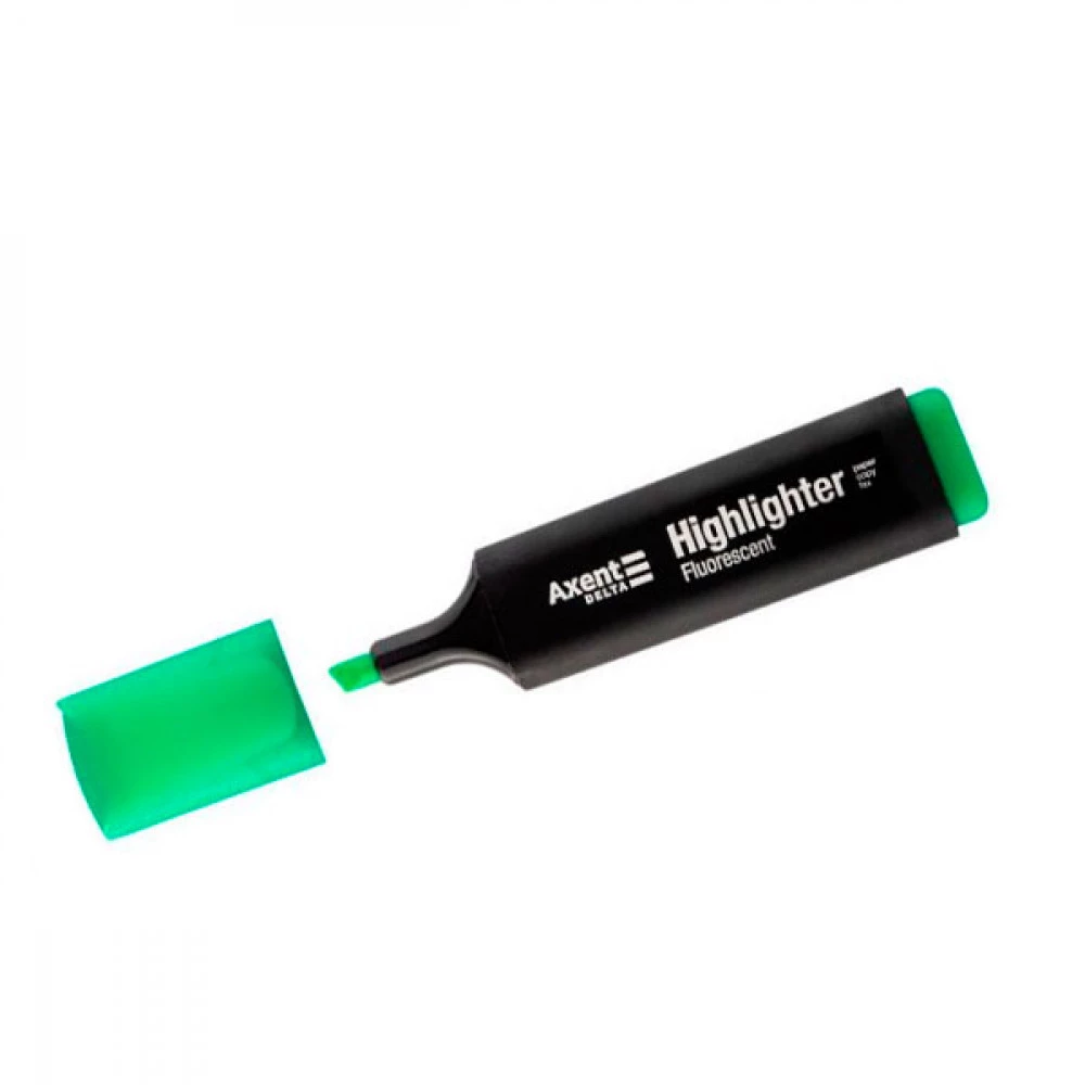 Маркер Аxent/D Highlighter 2501-04 текстовий зелений