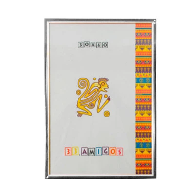 Рамка для фото 30 х 40 (15 мм) срібло