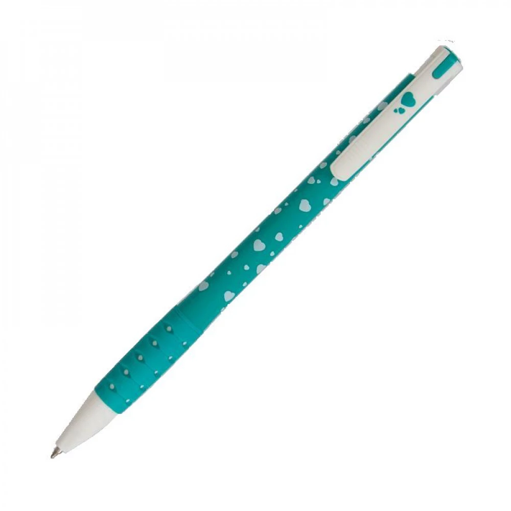 Ручка кулькова автоматична "ZiBi" ZB2102-01 0,5 мм синя