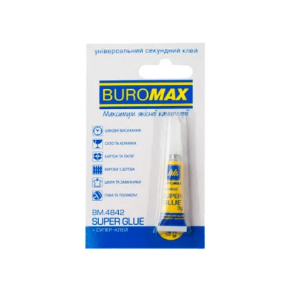 Клей Суперклей BUROMAX BM4842 3 г
