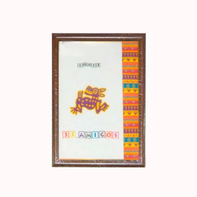 Рамка для фото 10 х 15 (15 мм) темно-коричнева