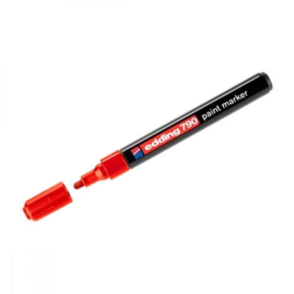 Маркер "Edding" e-790 перманентний червоний