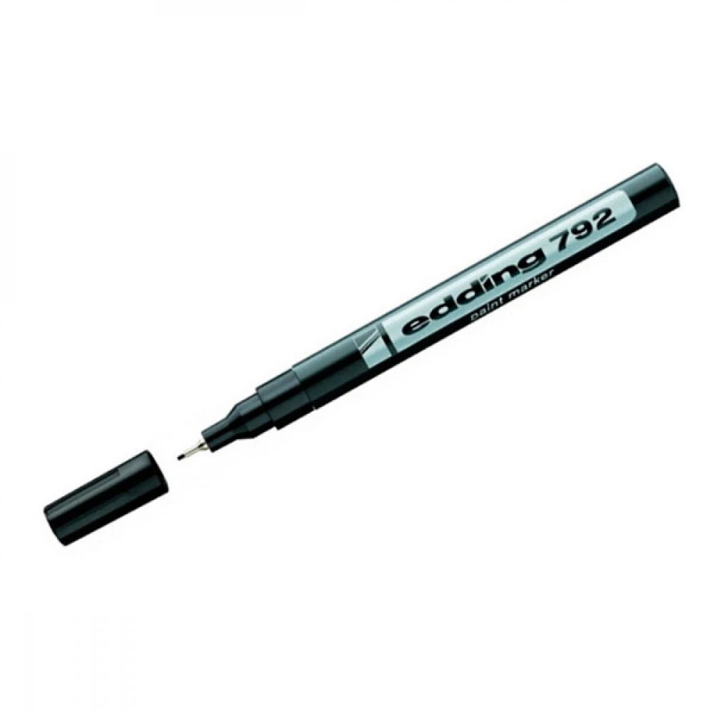 Маркер "Edding" e-792 для декоративних робіт 0,8 мм чорний
