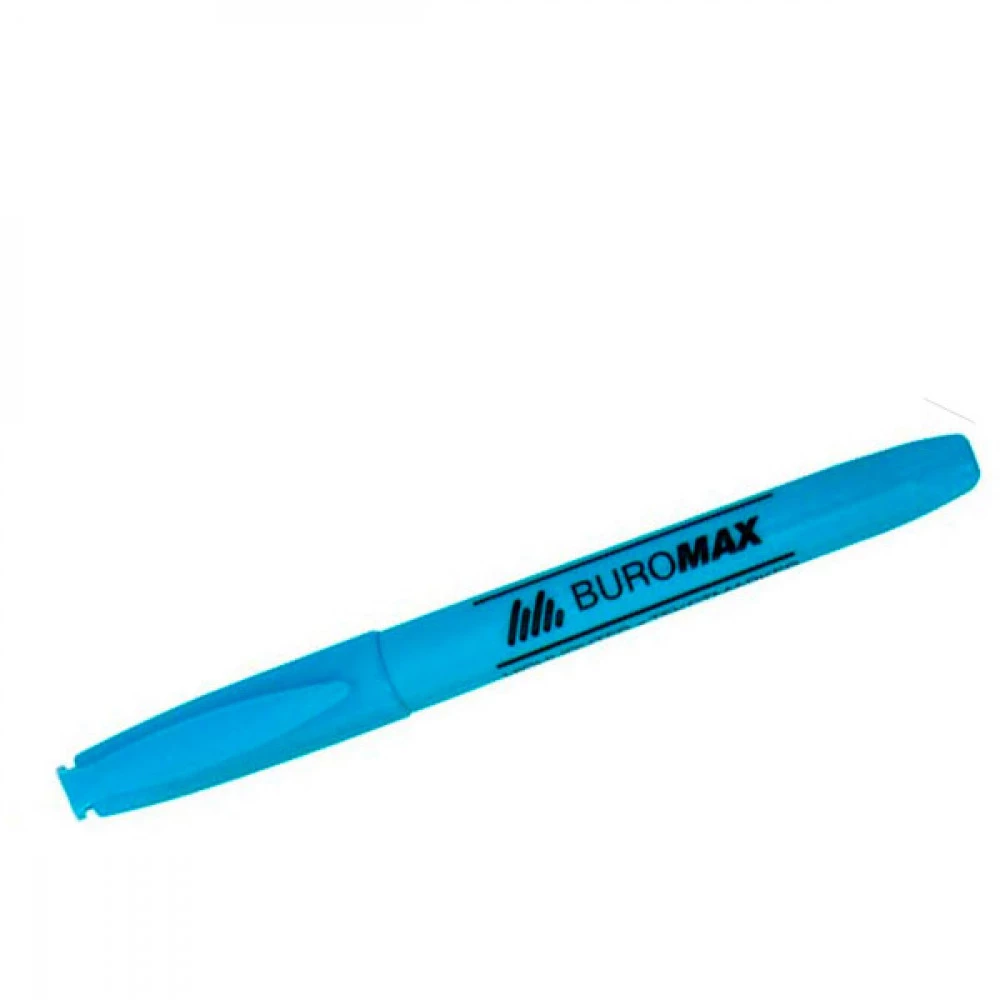 Маркер Buromax/JobMAX 8903-02 текстовий круглий синій