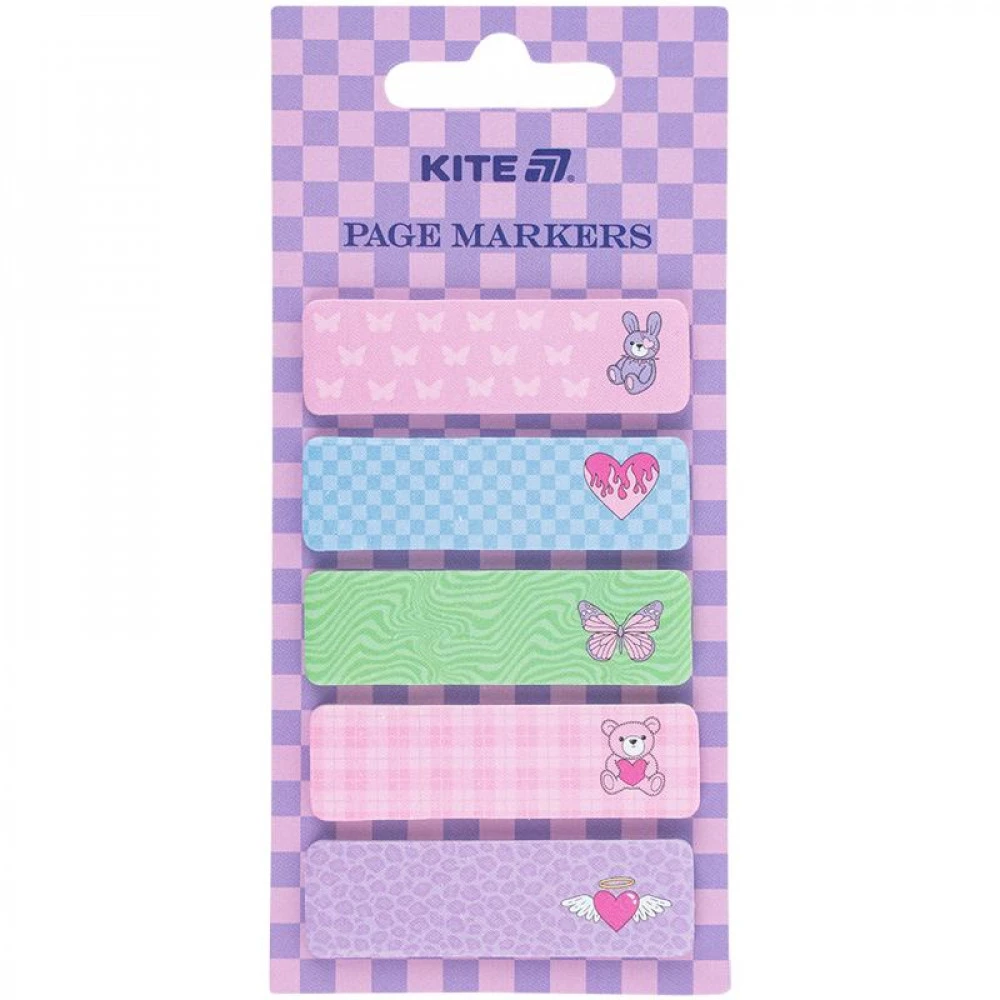 Блок паперу липкий К25-480-2 5х15х50мм 100шт прямо з малюнком Pixel Game