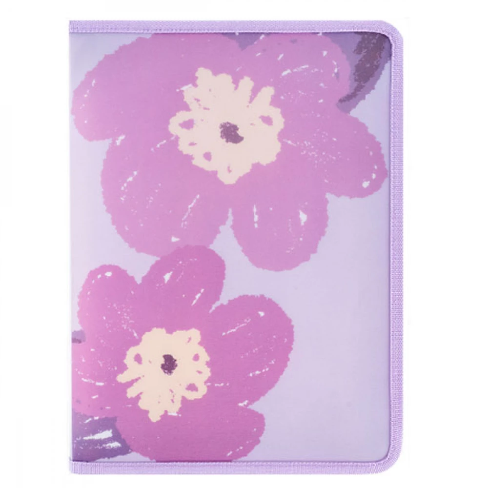 Папка пластикова об'ємна А4+ Axent 1804-38-А Levender-3 на блискавці